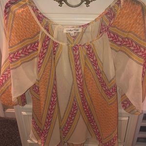 Hi low blouse